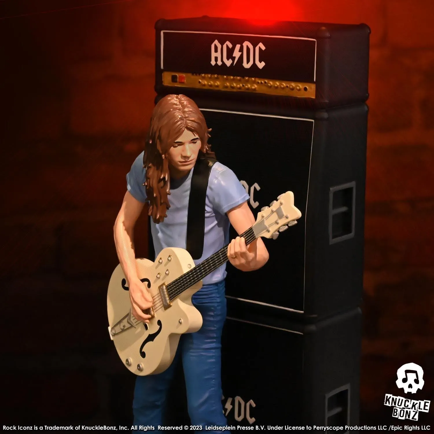 AC/DC - Angus & Malcolm Young Rock Iconz 1:9 Scale Statue (Set of 2) - Image 9
