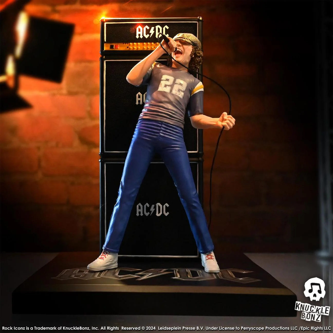 AC/DC - Brian Johnson "Limited Edition" Rock Iconz Statue - Image 29