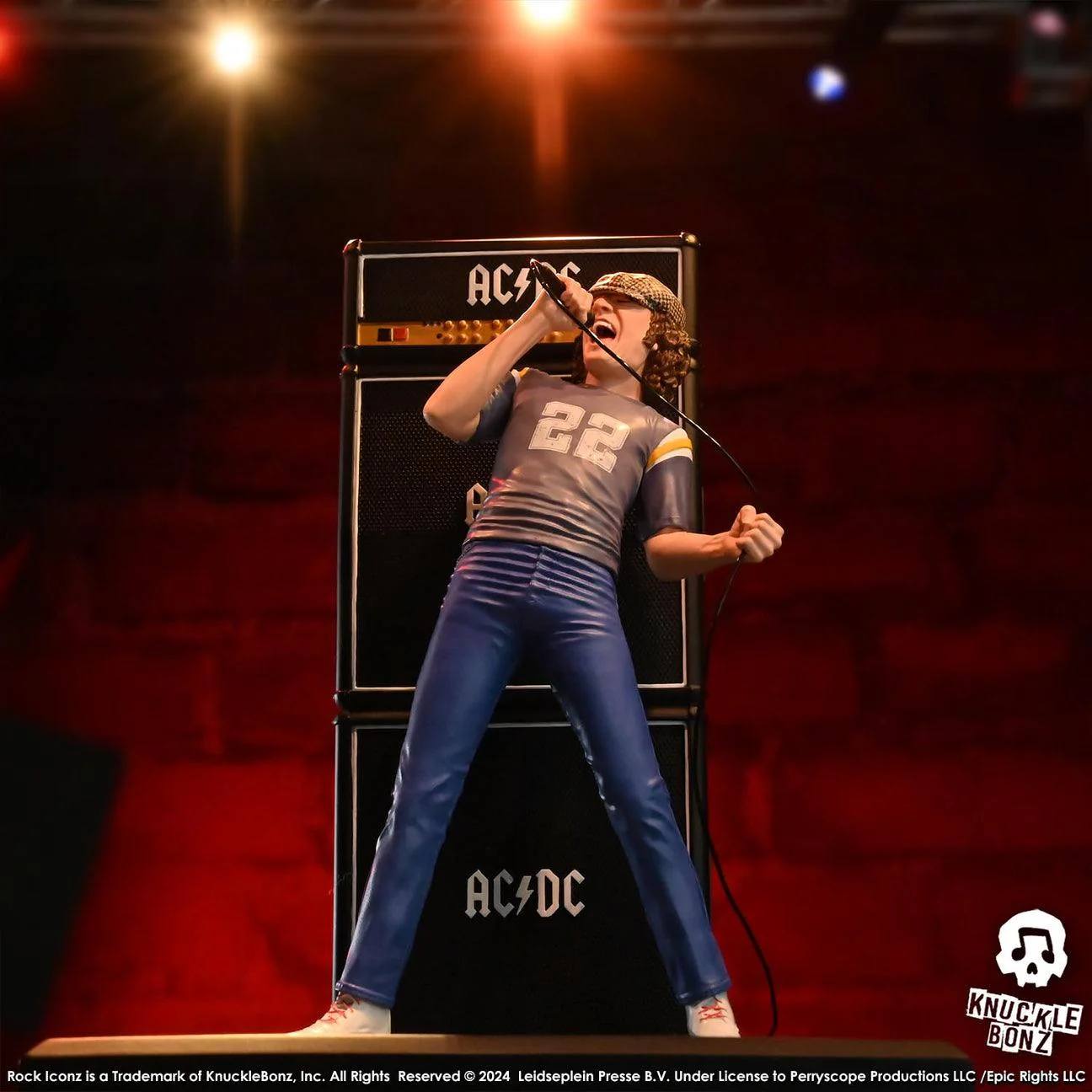 AC/DC - Brian Johnson "Limited Edition" Rock Iconz Statue - Image 3