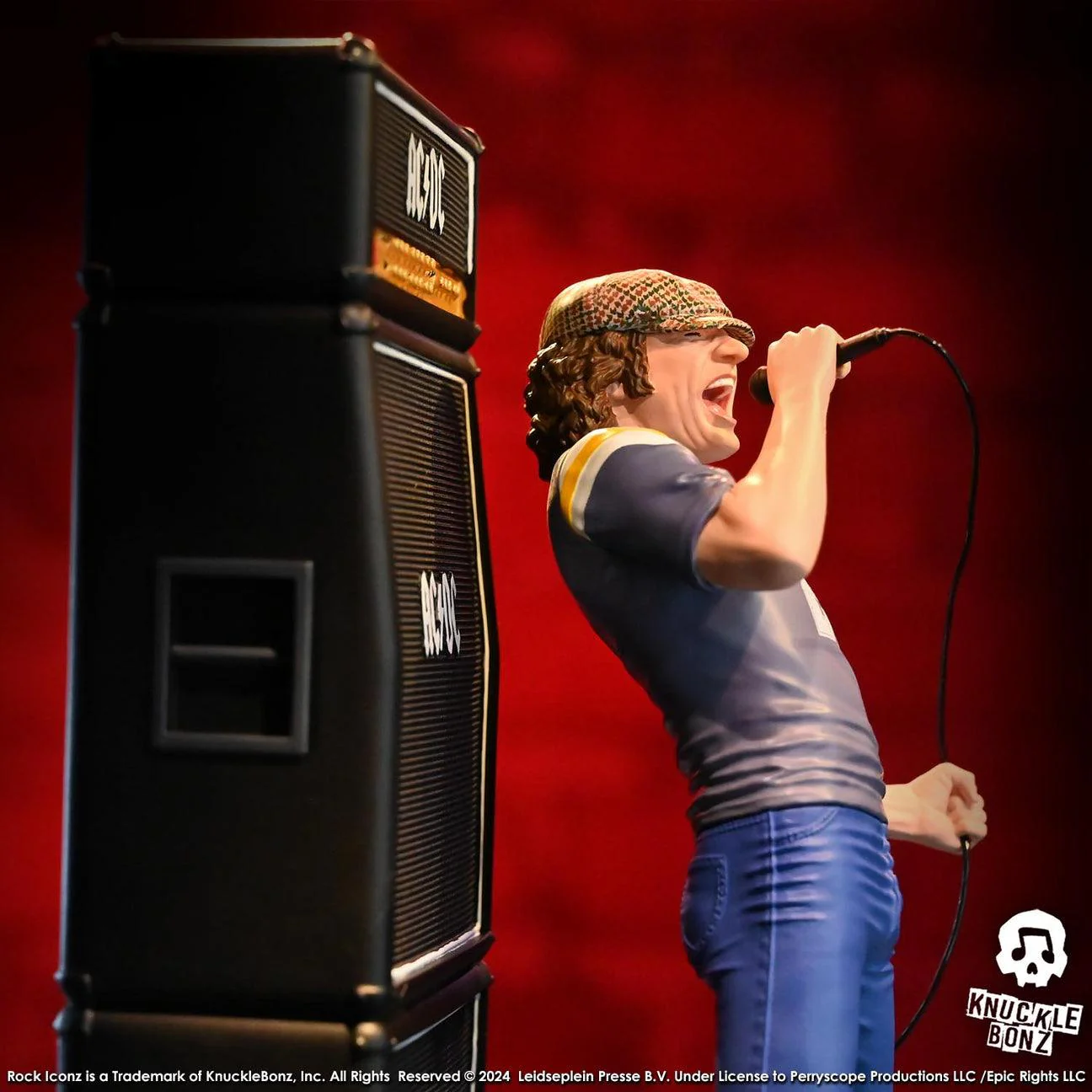 AC/DC - Brian Johnson "Limited Edition" Rock Iconz Statue - Image 8