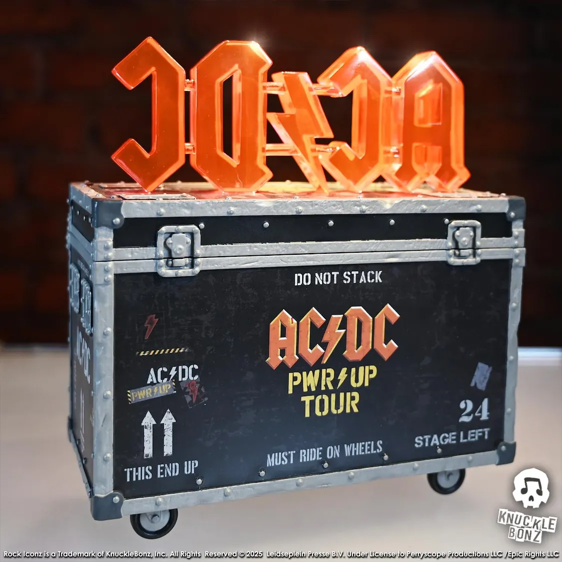 AC/DC - Pwr Up Tour Road Case Statue - Image 7