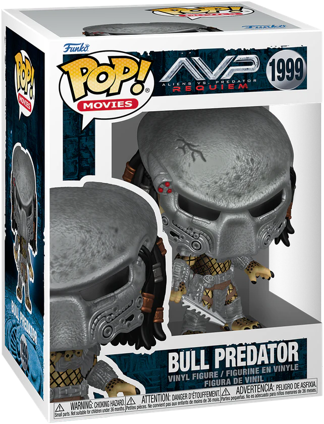 Alien Vs Predator: Requiem - Bull Predator Pop! Vinyl - Image 3