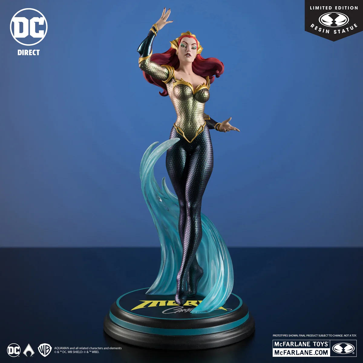 Aquaman - Mera Cover Girls Resin Statue - Image 5