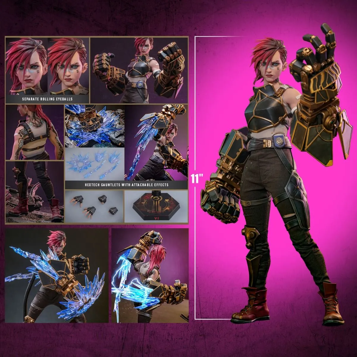 Arcane: League of Legends (TV) - Vi 1:6 Scale Collectable Action Figure - Image 22