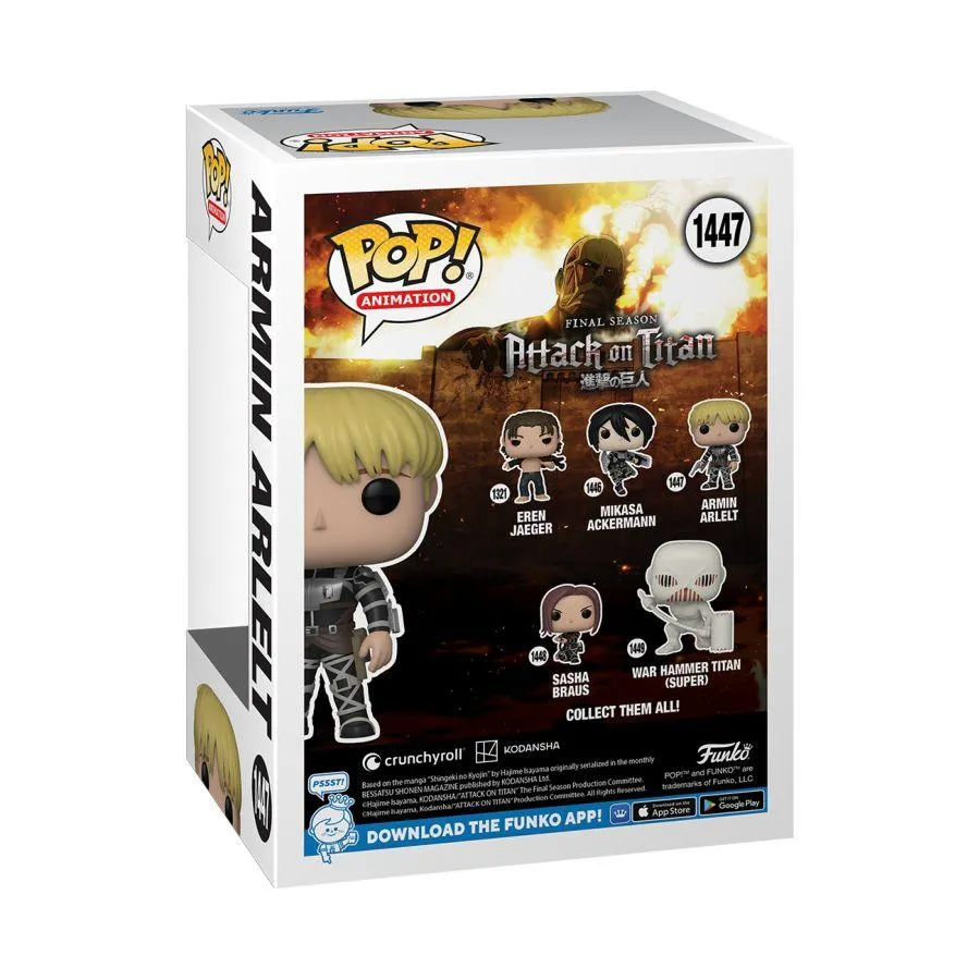 Attack on Titan - Armin Arlelt Pop! Vinyl - Image 4