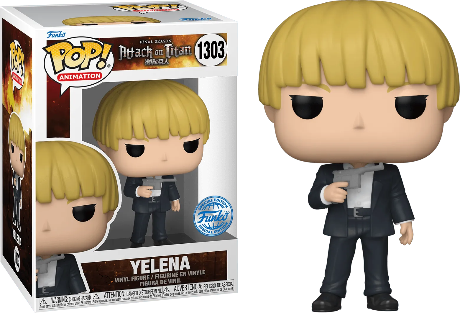 Attack on Titan - Yelena US Exclusive Pop! Vinyl [RS]
