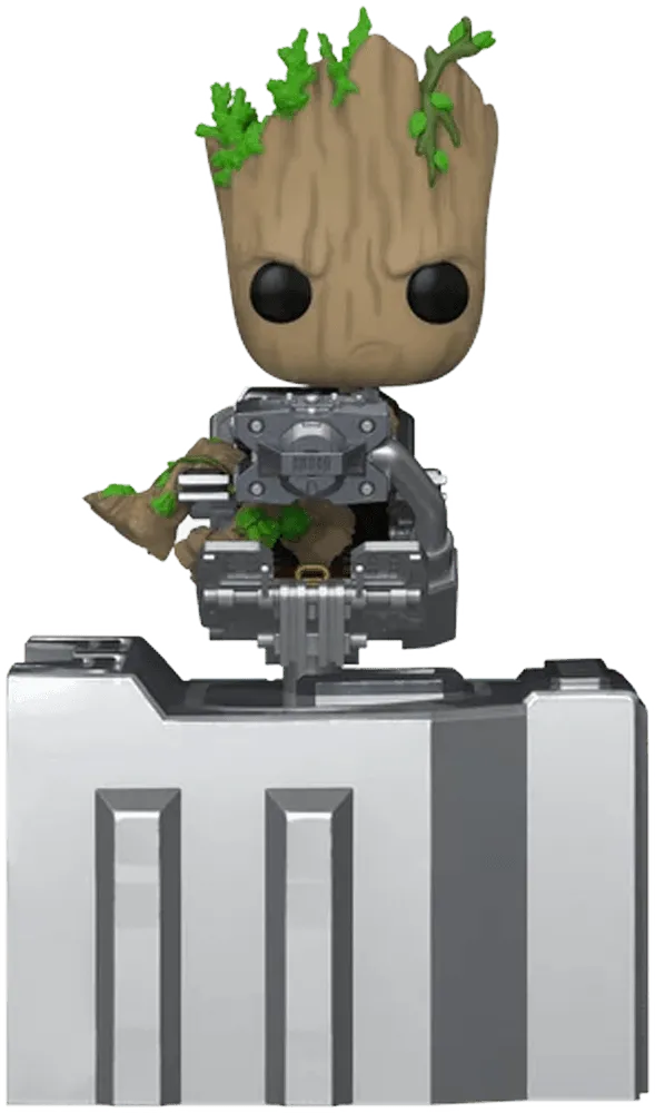 Avengers 3: Infinity War - Guardians Ship Groot US Exclusive Pop! Deluxe [RS] - Image 2