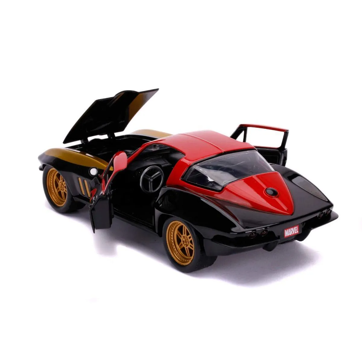 Avengers - '66 Chevy Corvette w/Black Widow 1:24 Scale Hollywood Ride - Image 4