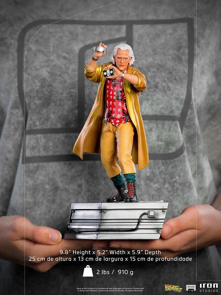Back to the Future - Doc Brown 1:10 Scale Statue - Image 13