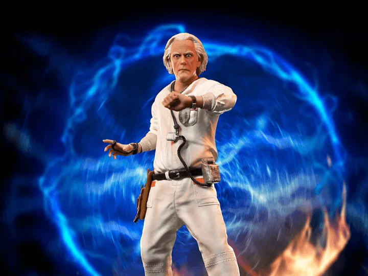 Back To The Future - Doc Brown 1:10 Statue [Version 2] - Image 2