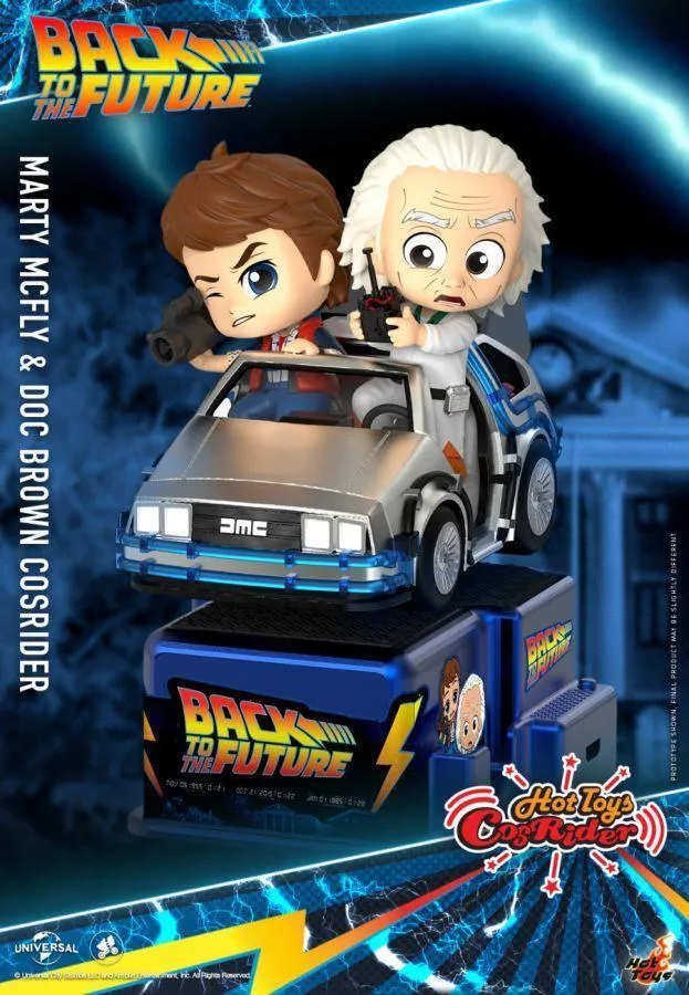 Back to the Future - Marty McFly & Doc Brown Cosrider - Image 2
