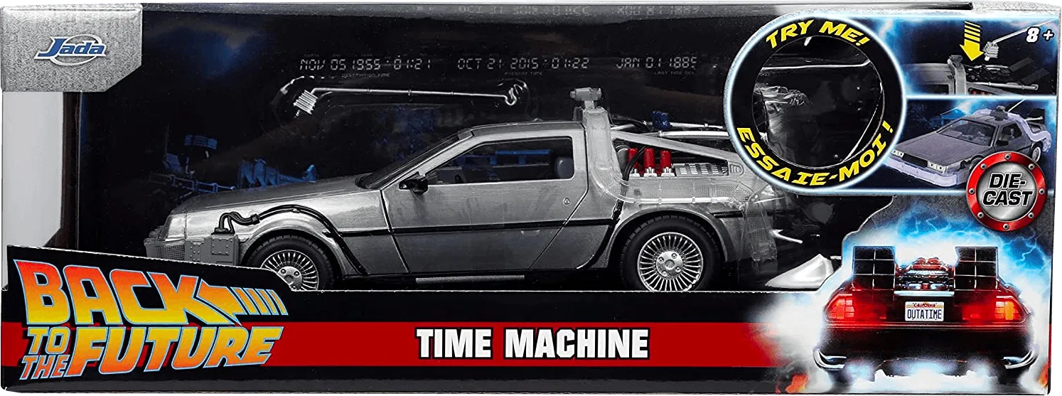 Back to the Future - Time Machine 1:24 Scale Hollywood Ride - Image 2