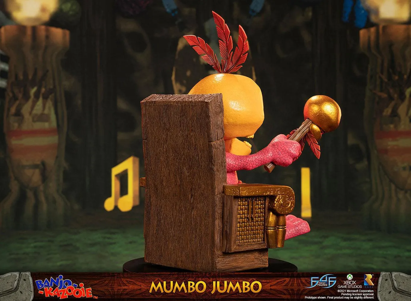 Banjo-Kazooie - Mumbo Jumbo Statue - Image 10