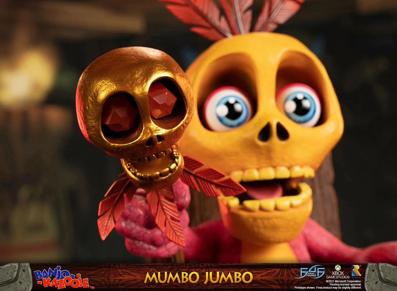 Banjo-Kazooie - Mumbo Jumbo Statue - Image 16