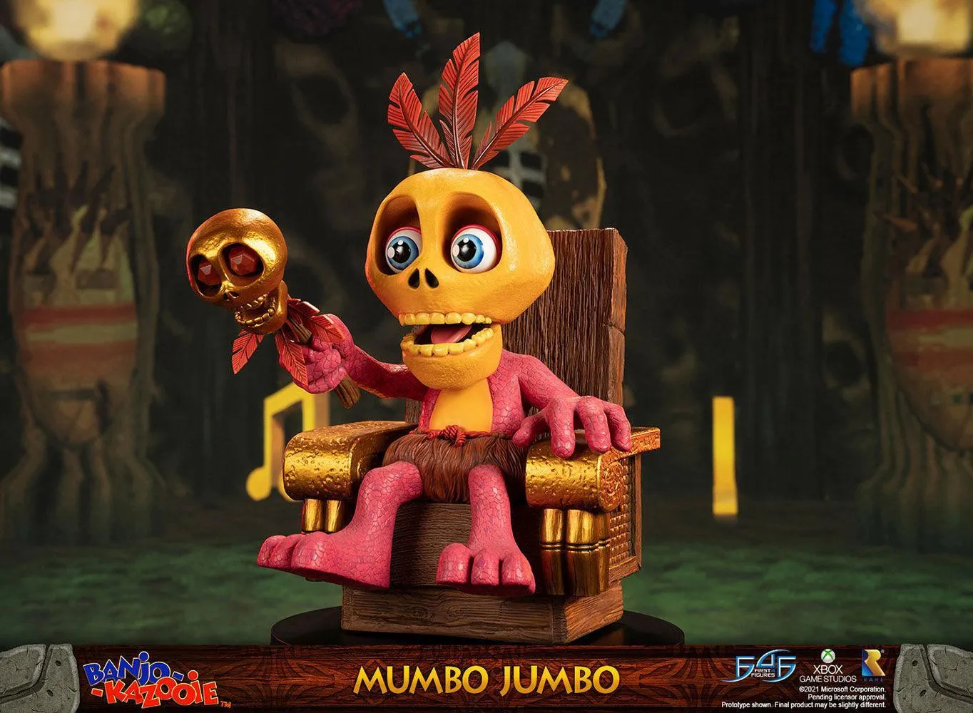 Banjo-Kazooie - Mumbo Jumbo Statue - Image 6