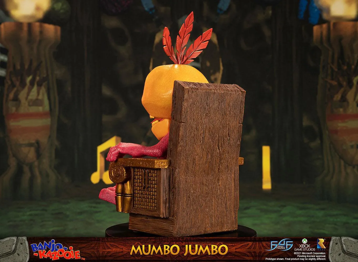 Banjo-Kazooie - Mumbo Jumbo Statue - Image 8