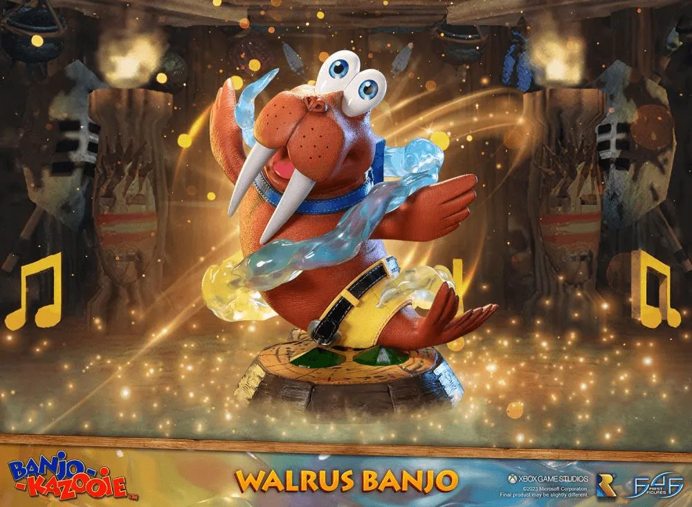 Banjo Kazooie - Walrus Banjo Statue - Image 3