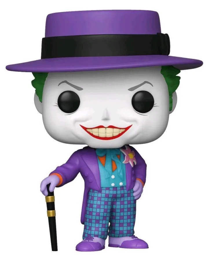 Batman 1989 - Joker with Hat (with chase) Pop! Vinyl - Image 2