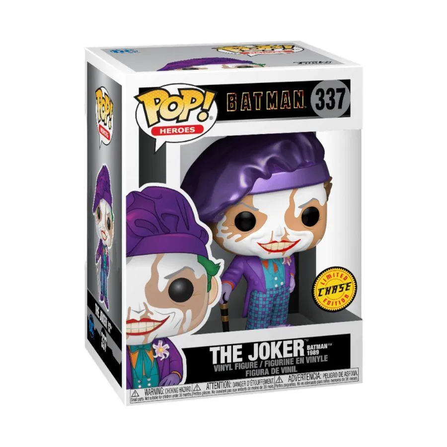 Batman 1989 - Joker with Hat (with chase) Pop! Vinyl - Image 5