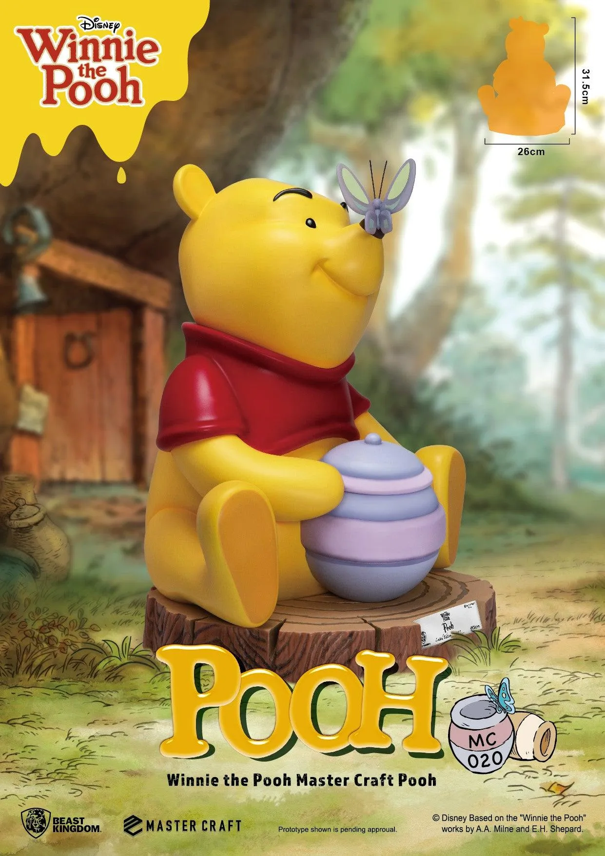 Beast Kingdom Master Craft Winnie the Pooh - Image 4