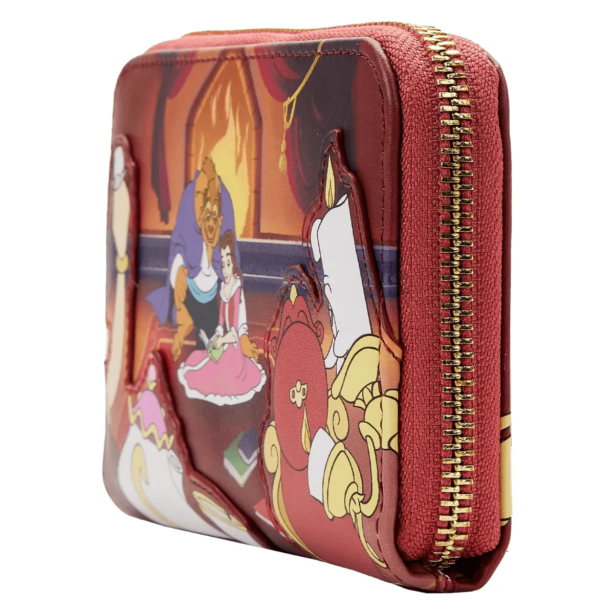 Beauty and the Beast (1991) - Fireplace Scene Zip Around Purse - Image 2