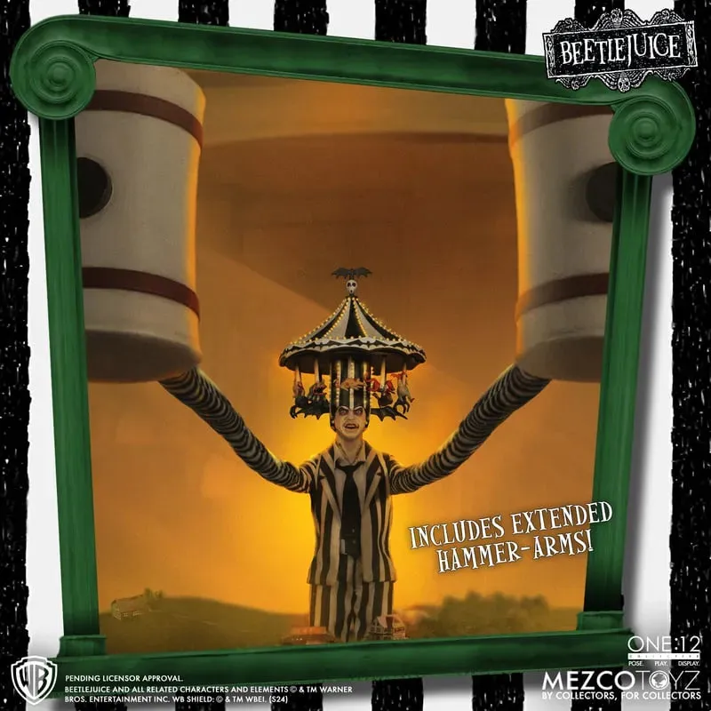 Beetlejuice 2 - Beetlejuice Deluxe One:12 Collective Action Figure - Image 4