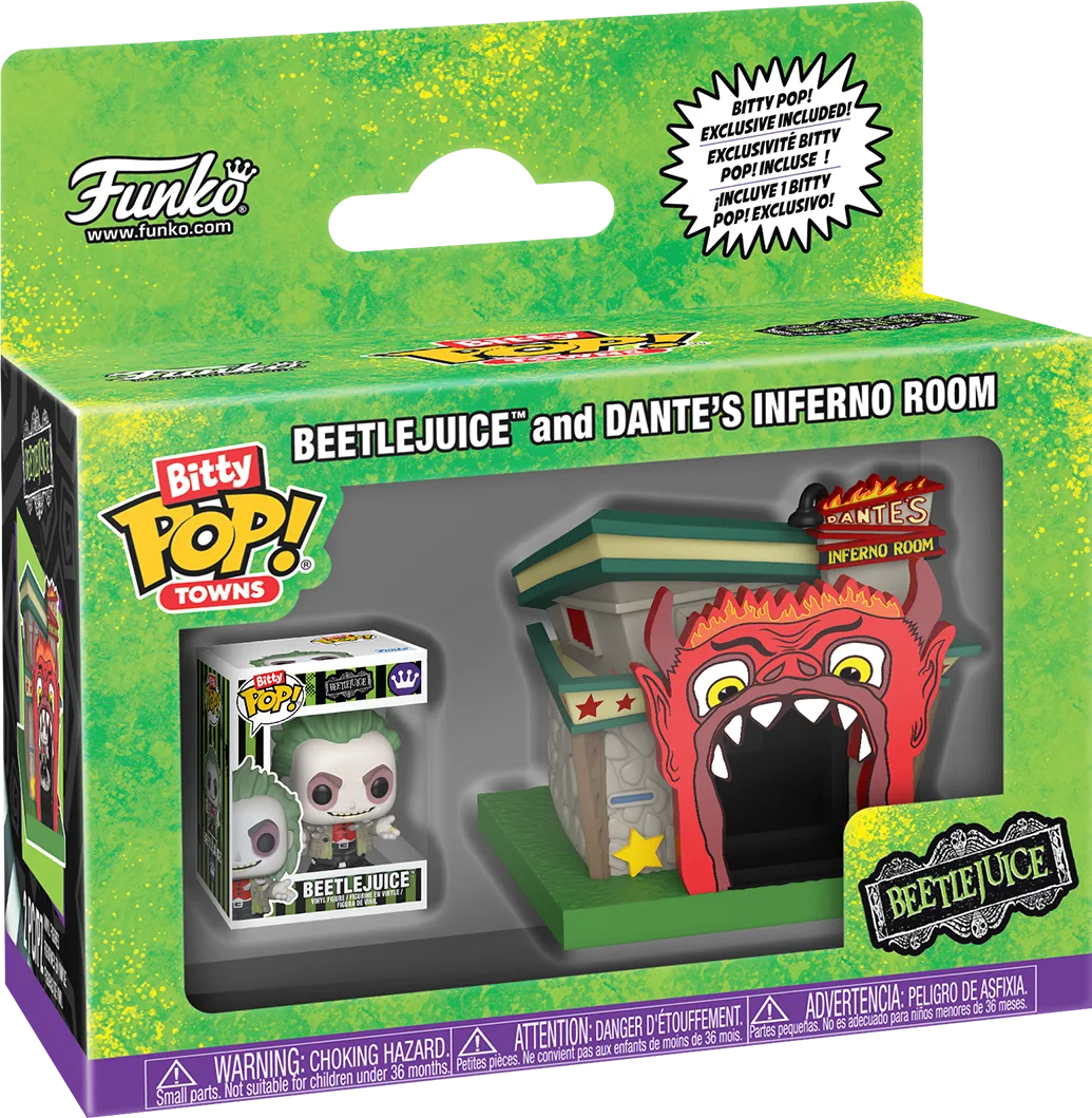 Beetlejuice - Dante's Inferno Bitty Pop! Town - Image 2