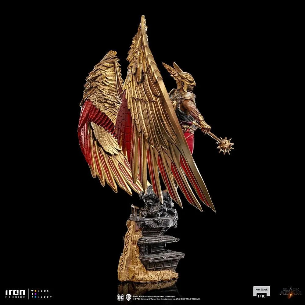 Black Adam - Hawkman 1:10 Scale Statue - Image 4