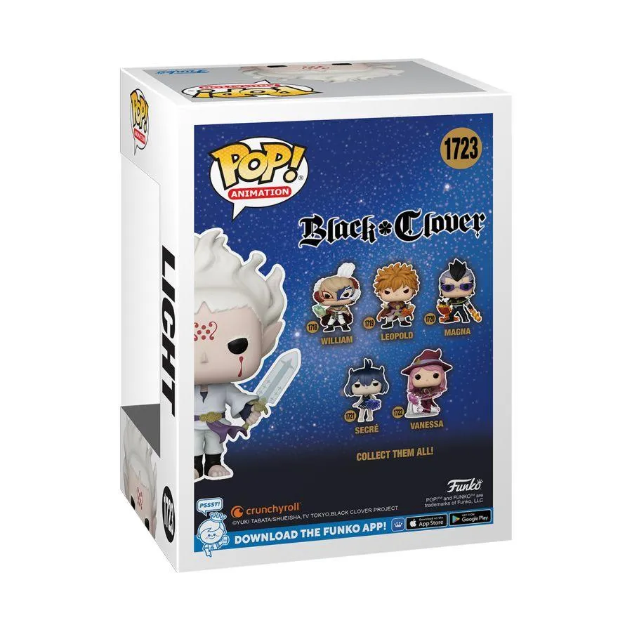 Black Clover - Licht with Sword US Exclusive Pop! Vinyl [RS] - Image 4
