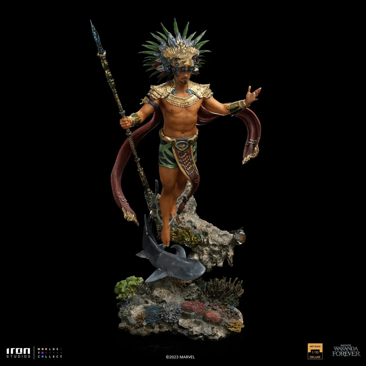 Black Panther 2: Wakanda Forever - King Namor Deluxe 1:10 Scale Statue - Image 8