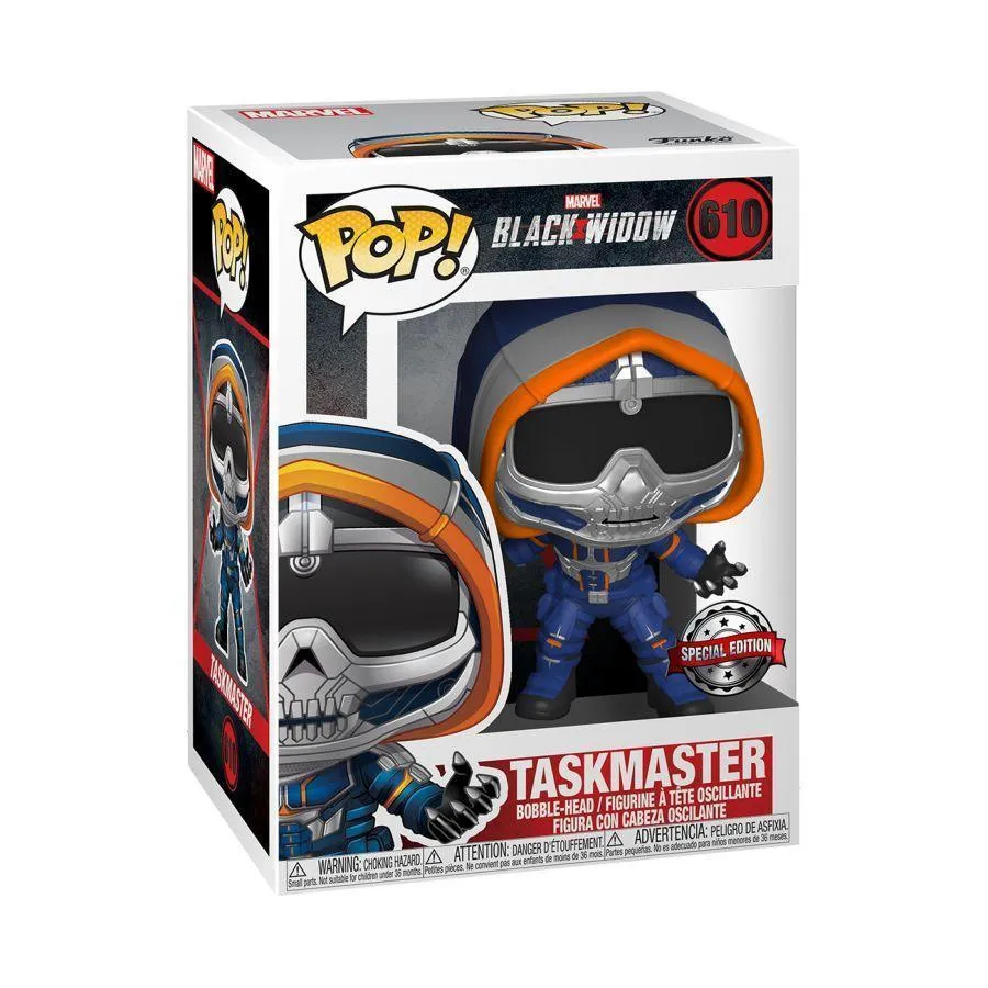 Black Widow - Taskmaster with Claws US Exclusive Pop! Vinyl [RS] - Image 3