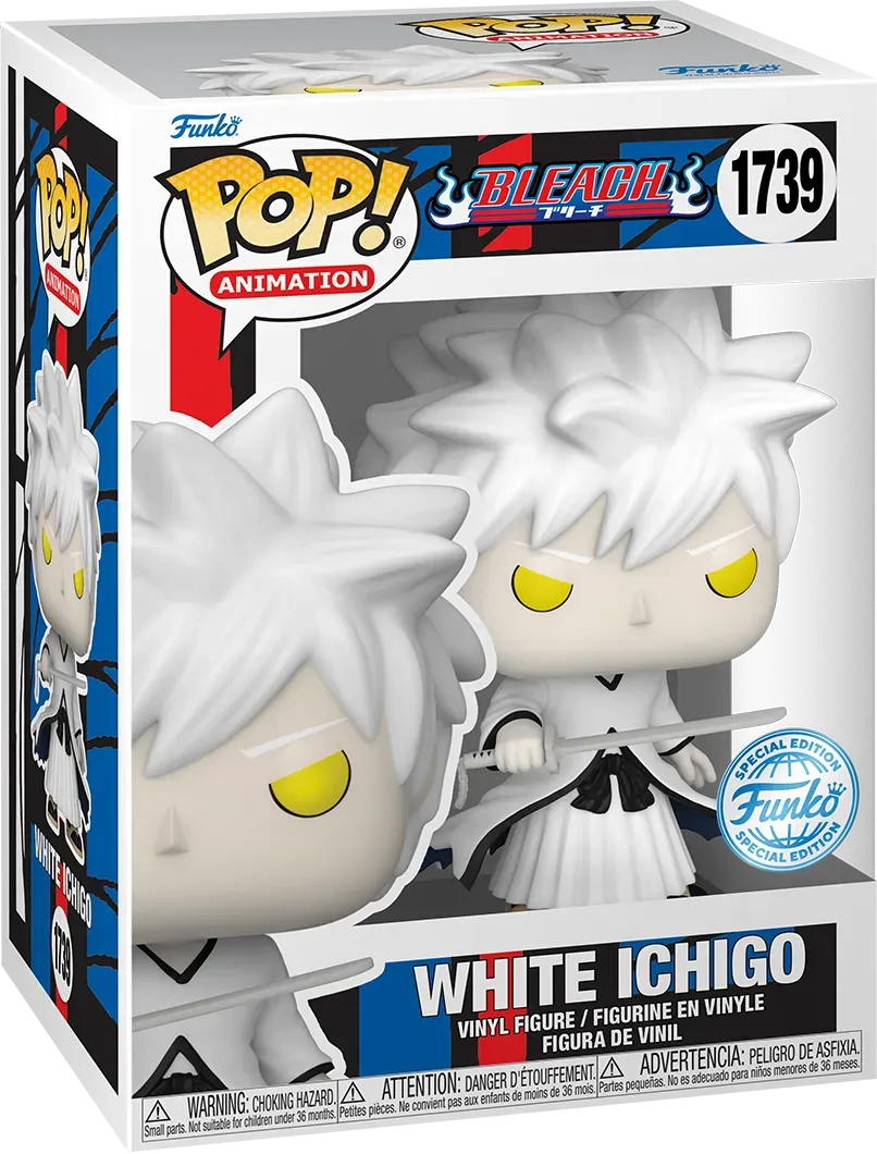 Bleach - White Ichigo US Exclusive Pop! Vinyl [RS] - Image 3