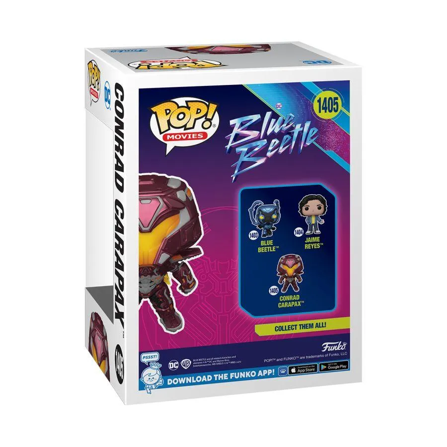 Blue Beetle (2023) - Conrad Carapax Pop! Vinyl - Image 4