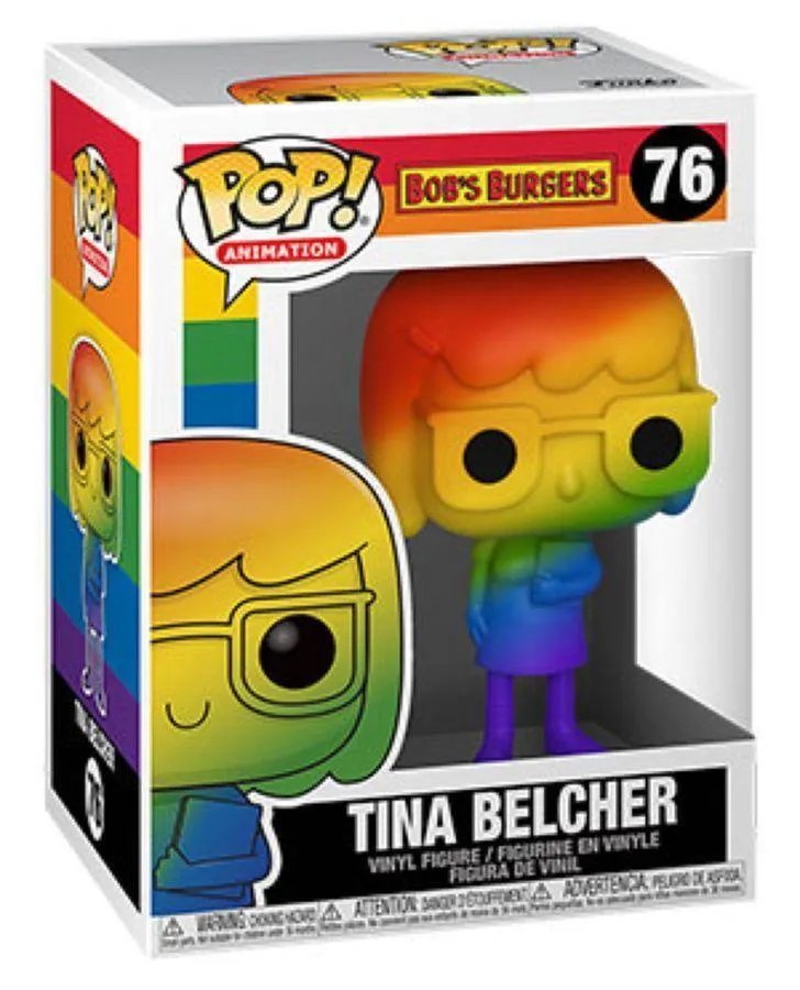 Bob's Burgers - Tina Belcher Rainbow Pride Pop! Vinyl - Image 3