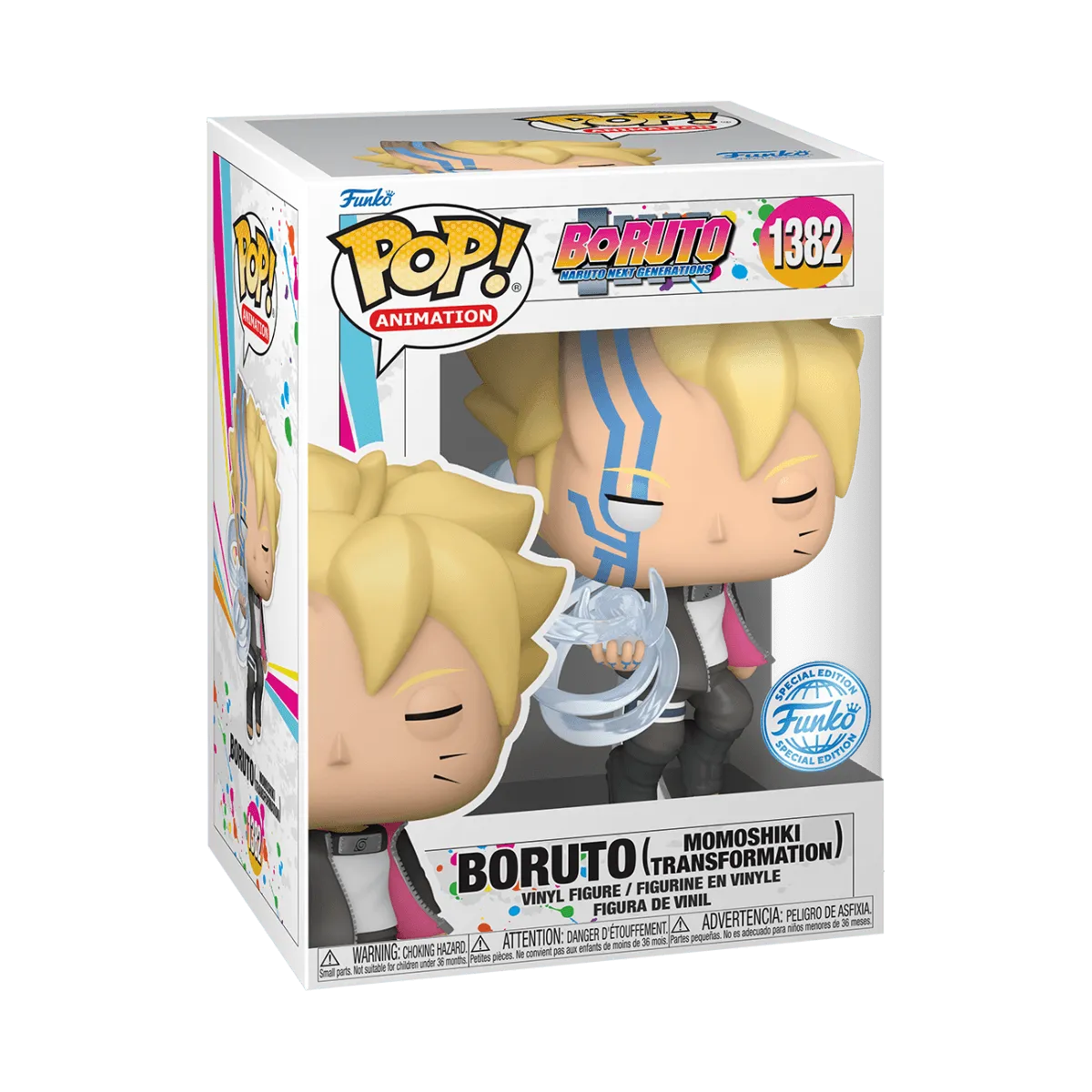 Boruto: Naruto Next Generations - Boruto (Momoshiki Transformation) Pop! Vinyl - Chase Bundle [RS] - Image 4