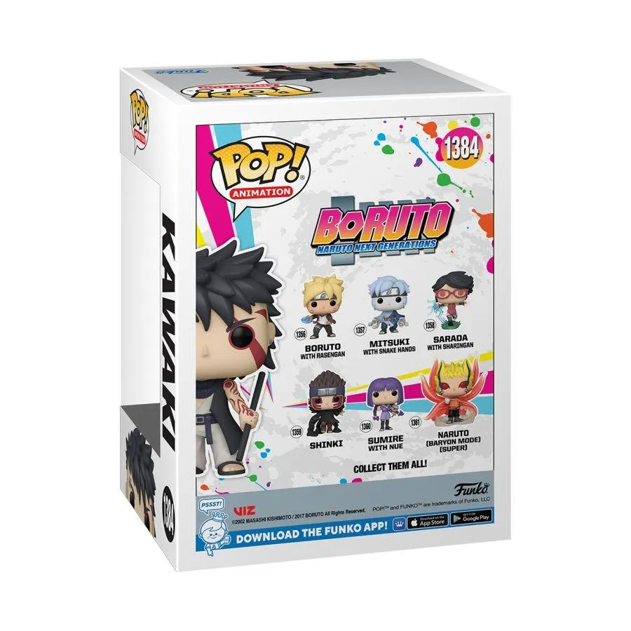 Boruto: Naruto Next Generations - Kawaki (Prologue) Glow-in-the-Dark Pop! Vinyl [RS] - Image 4