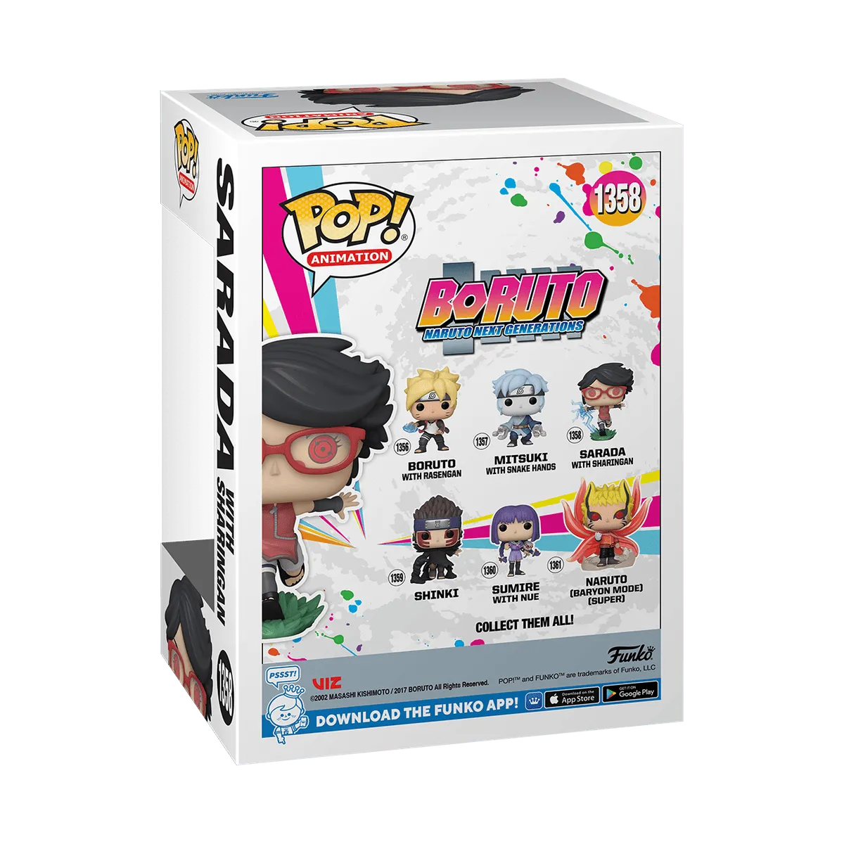 Boruto: Naruto Next Generations - Sarada with Sharingan Pop! Vinyl - Image 4