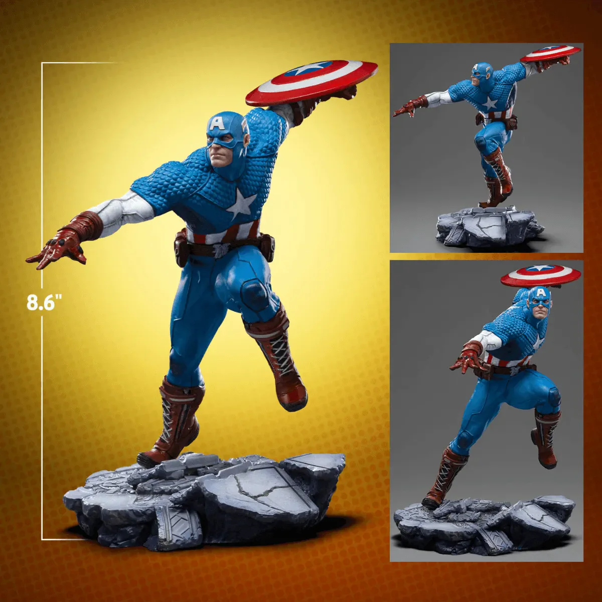 Captain America - Captain America 1:10 Scale Statue - Image 3