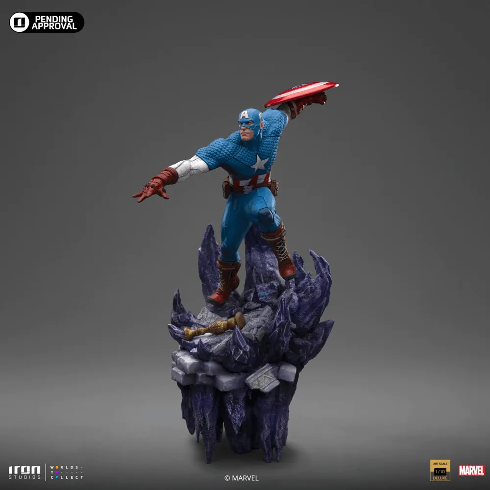 Captain America - Captain America Deluxe 1:10 Scale Statue - Image 10