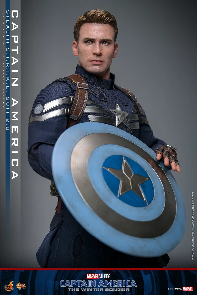 Captain America: Winter Soldier - Stealth S.T.R.I.K.E. Suit 2.0 1:6 Scale Collectable Figure - Image 16