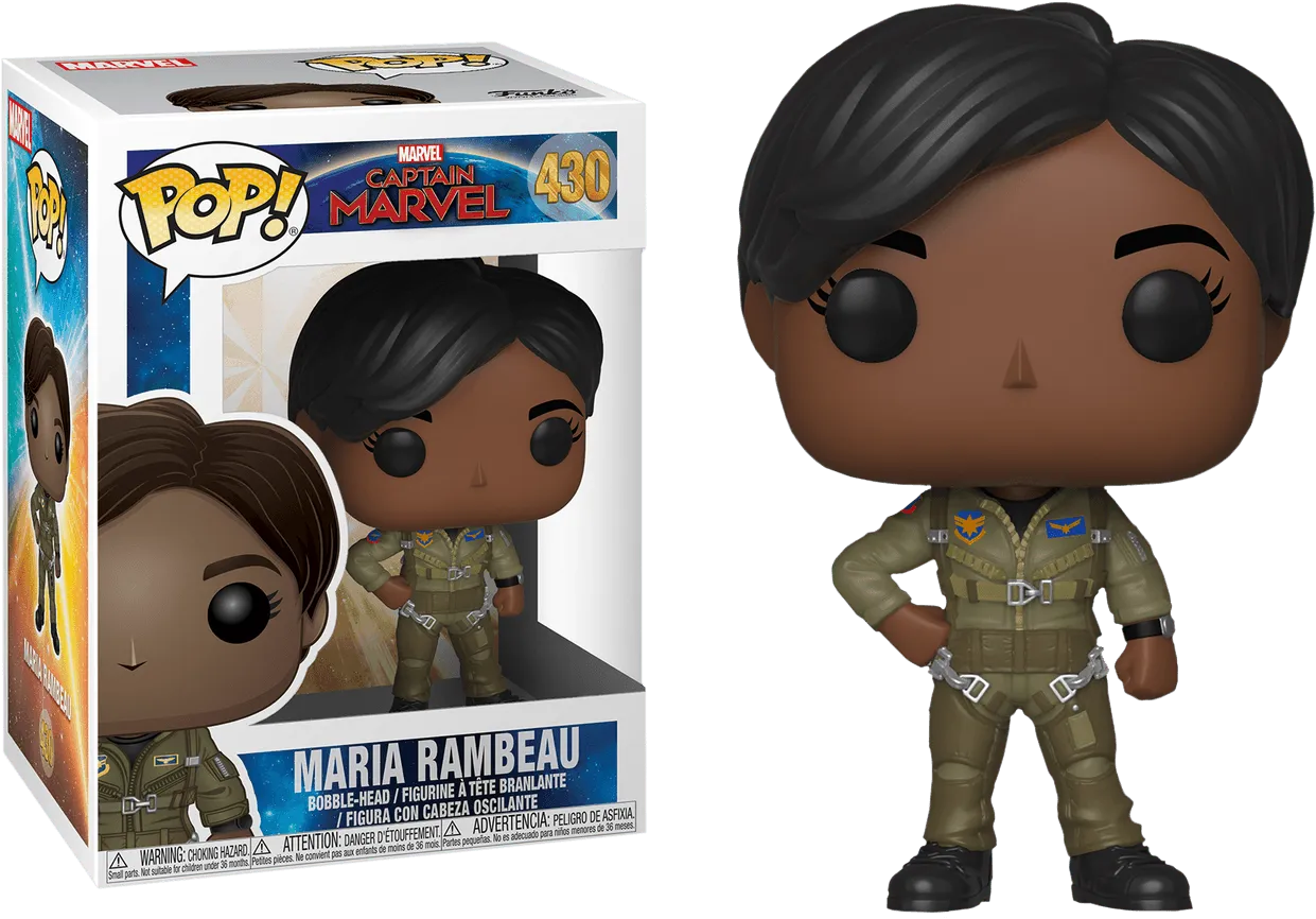 Captain Marvel - Maria Rambeau Pop!