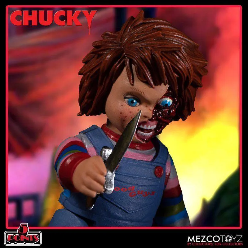 Child's Play - Chucky 5 Points Deluxe Action Figure Set - Image 7