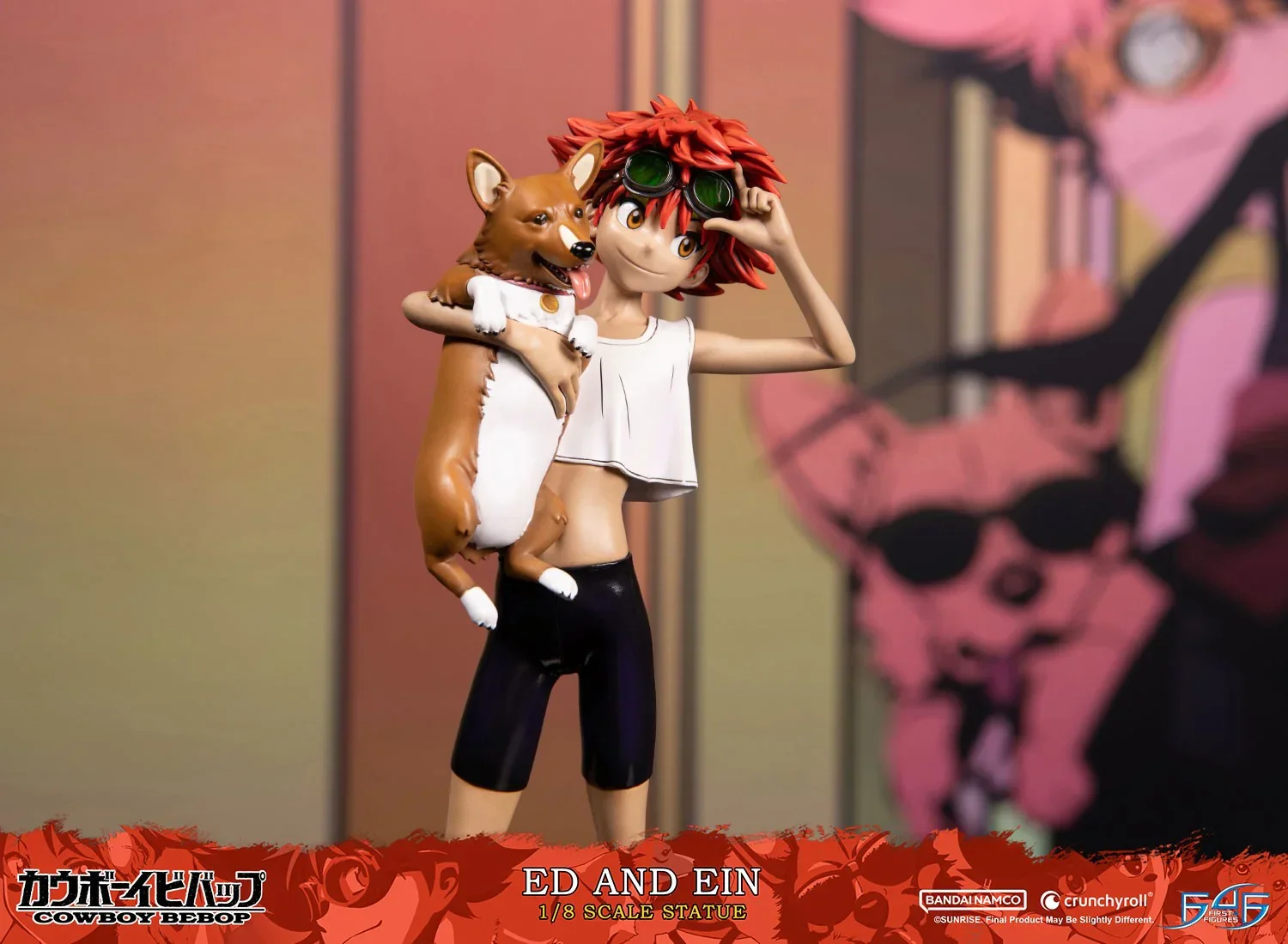 Cowboy Bebop - Ed & Ein 1:8 Scale Statue - Image 19