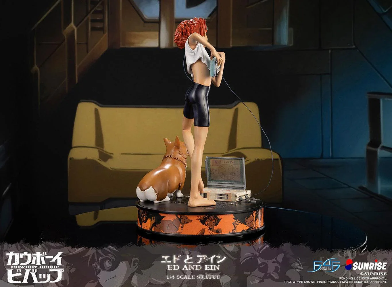 Cowboy Bebop - Ed & Ein Statue - Image 8