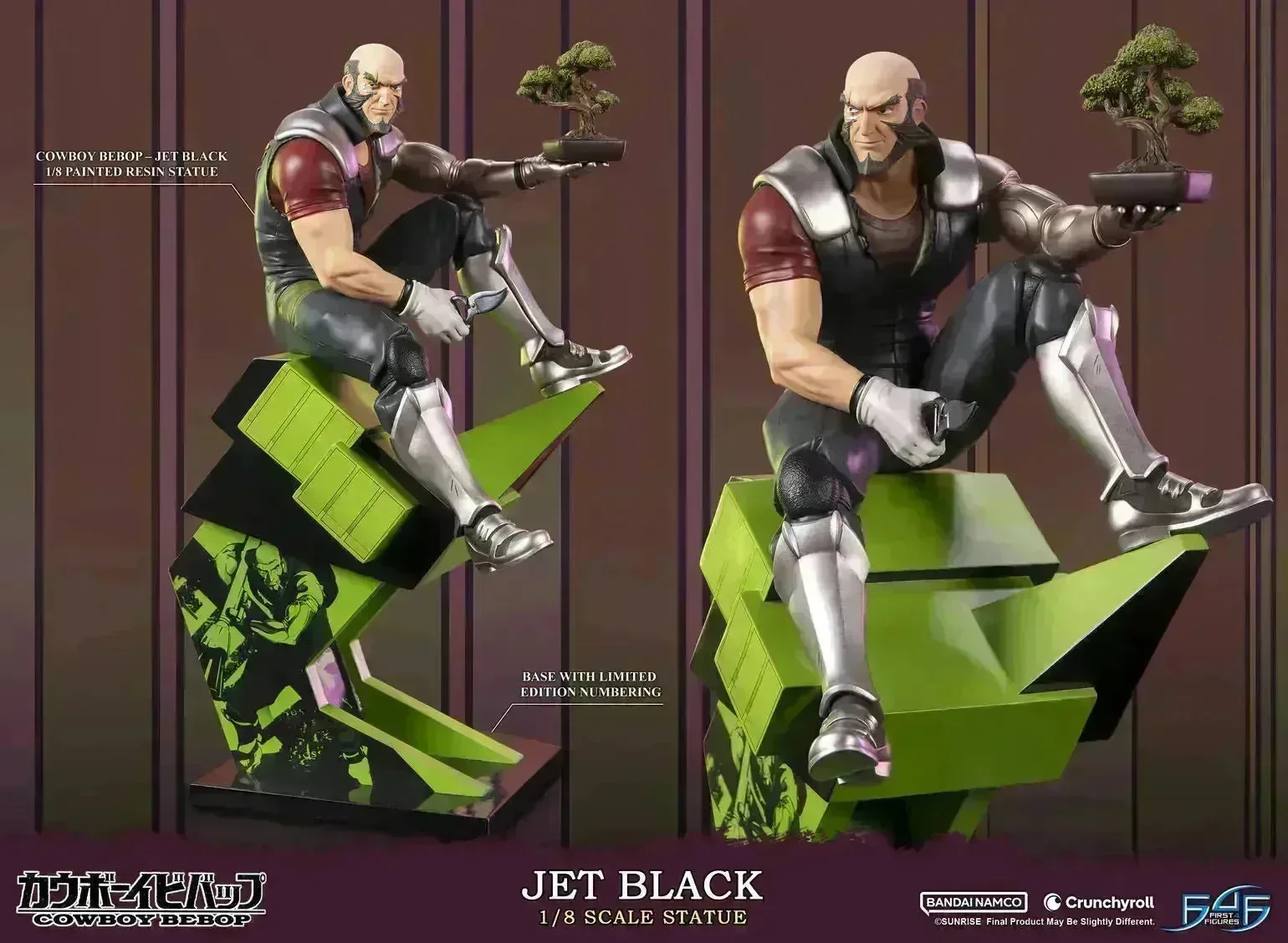Cowboy Bebop - Jet Black 1:8 Scale Statue - Image 3
