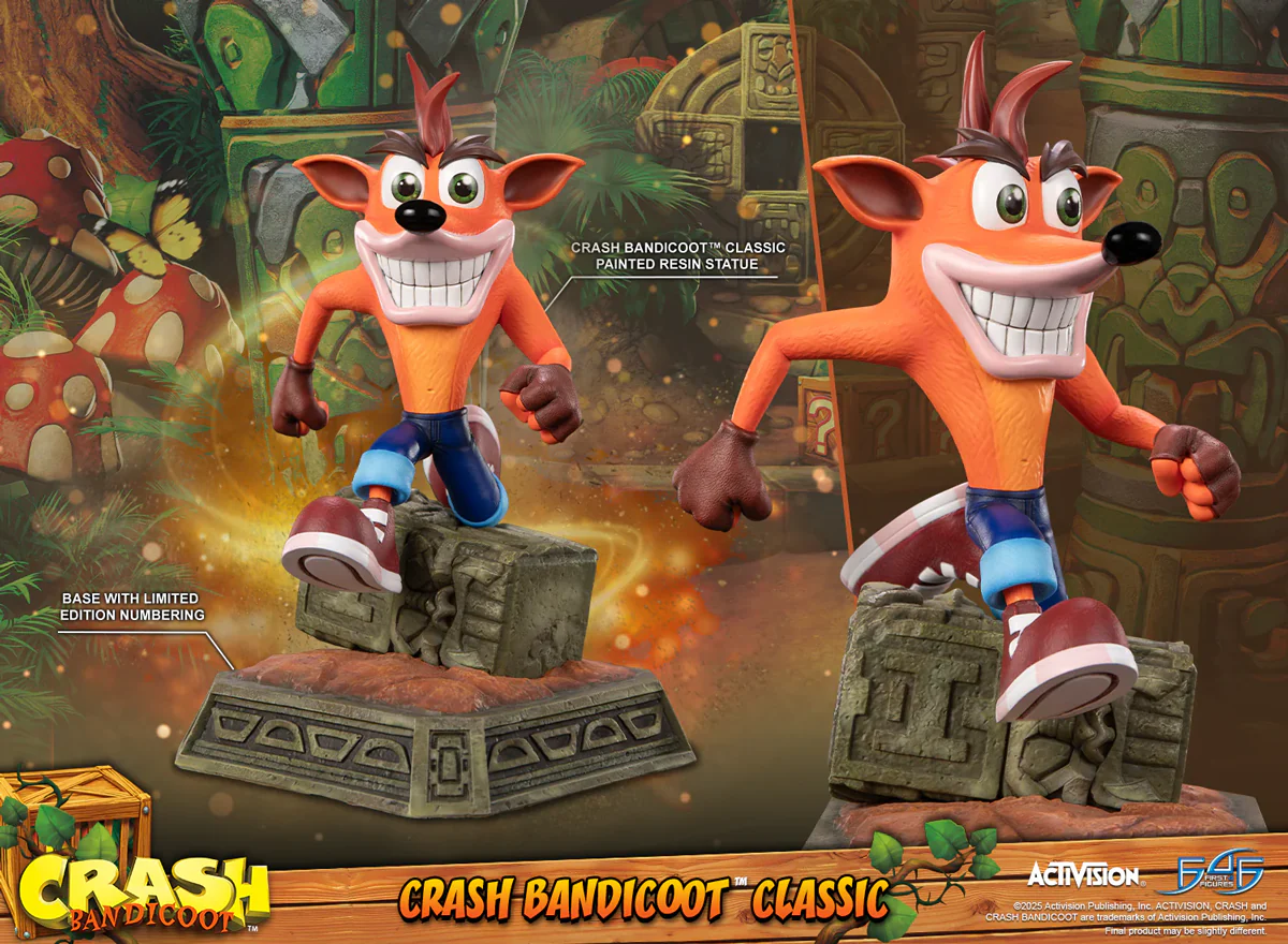 Crash Bandicoot - Crash Running Statue - Image 3