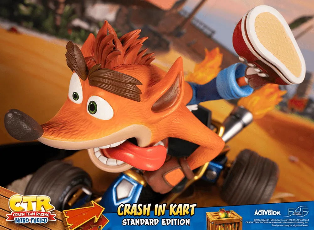 Crash Team Racing: Nitro Fueled - Crash in Kart (Standard Edition) Statue - Image 21