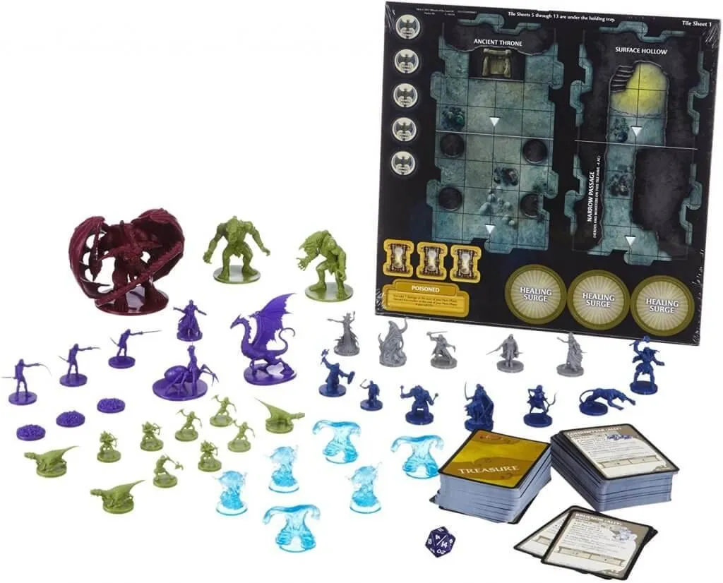D&D Dungeons & Dragons Legend of Drizzt Board Game - Image 2