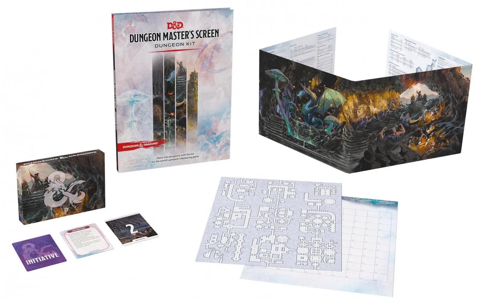 D&D Dungeons & Dragons Masters Screen Dungeon Kit - Image 2