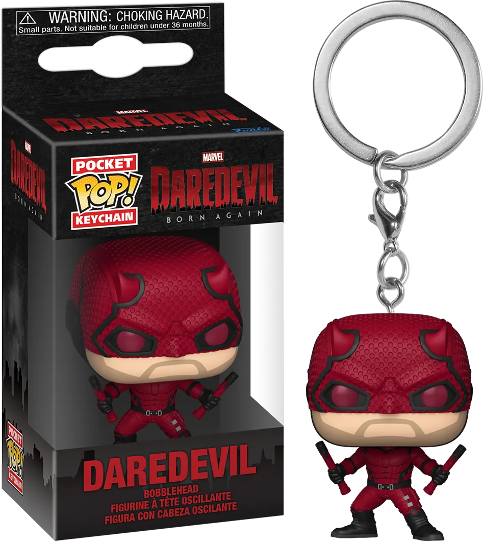 Daredevil: Born Again - Daredevil Pop! Keychain